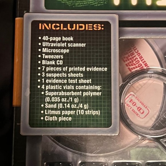 New Crime Lab Catch the Thief Book Activity Kit - Picture 2 of 8